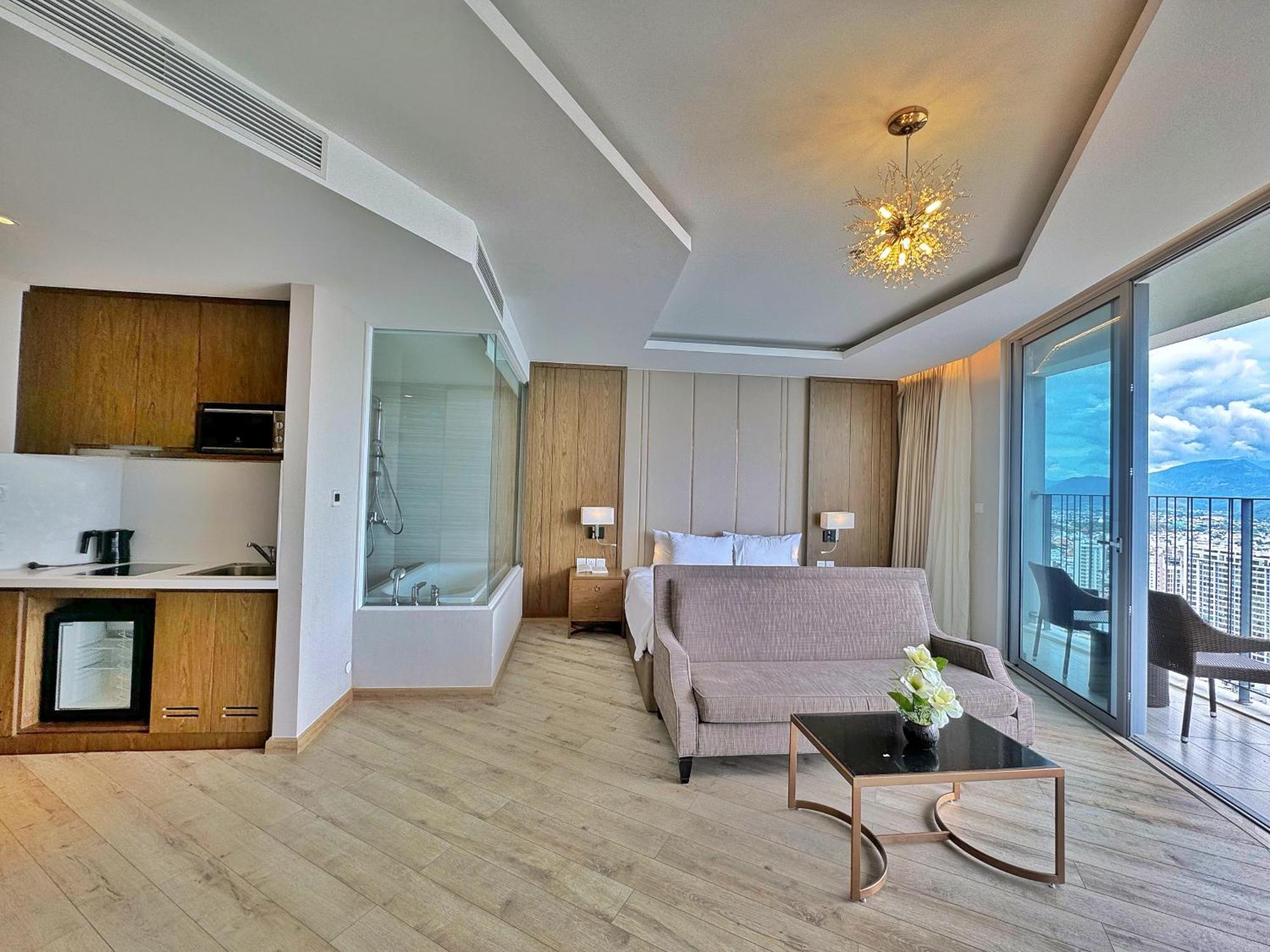Wise Stay Panorama Condotel ニャチャン エクステリア 写真